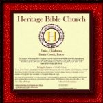 Heritage Bible Church, Sample Design